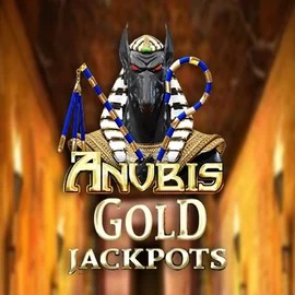 Anubis Gold Jackpots logo by Inspired Gaming Mino Casino