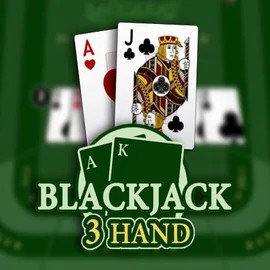 Blackjack 3H (Habanero) online game logo by Habanero on minocasino.org.pl