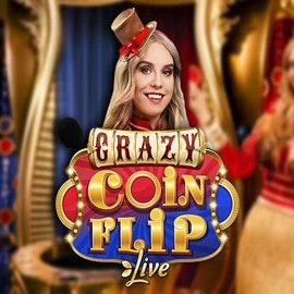 Crazy Coin Flip casino game by Evolution – featured logo at Mino Casino