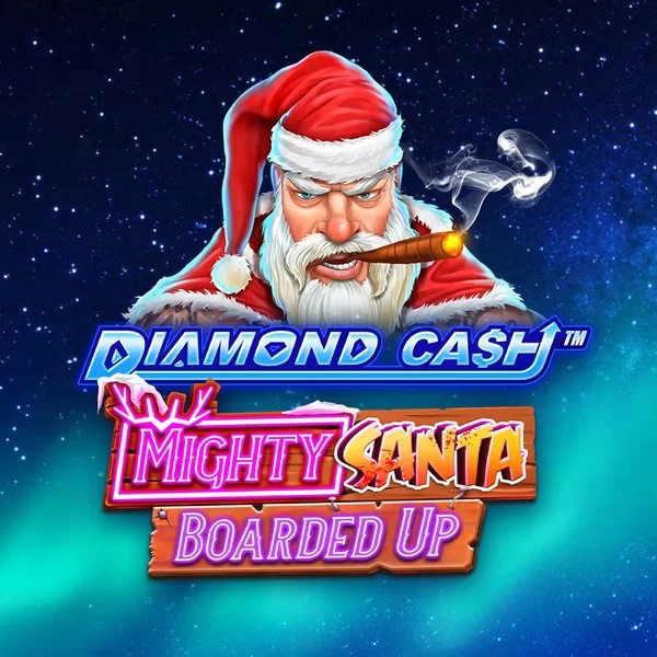 Play the Diamond Cash Mighty Santa Boarded Up slot by Greentube on Mino Casino