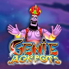 Genie Jackpots logo by Blueprint Gaming Mino Casino