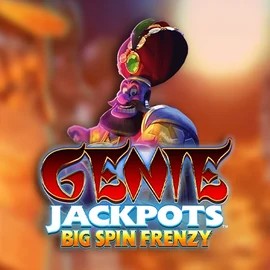 Official Jackpots logo: Genie Jackpots: Big Spin Frenzy by Blueprint Gaming at Mino Casino