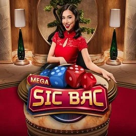 Official Live Casino logo: Mega Sic Bac by Pragmatic Play at Mino Casino