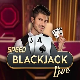 Speed Blackjack logo by Pragmatic Play at Mino Casino