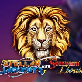 Play the Stellar Jackpots with Serengeti Lions slot by Lightning Box Game on Mino Casino